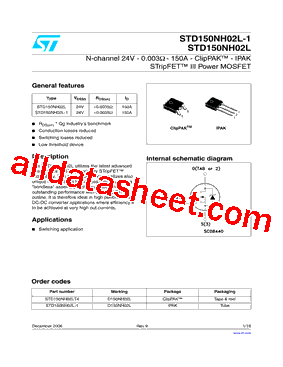 STD150NH02LT4型号图片