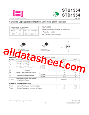 STD1554型号图片