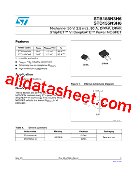 STD155N3H6型号图片