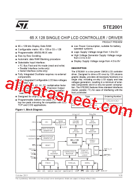 STE2001DIE1型号图片