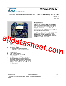 STEVAL-IDI005V1型号图片