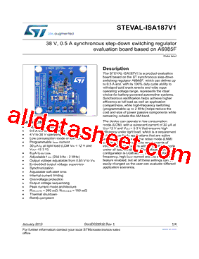 STEVAL-ISA187V1型号图片