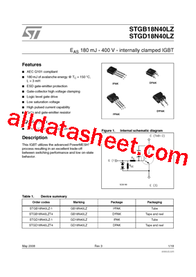 STGD18N40LZ-1型号图片