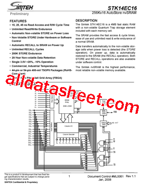 STK14EC16-UF25TR型号图片