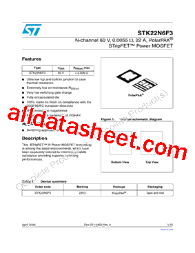 STK22N6F3型号图片