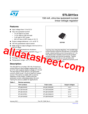 STLQ015XG18R型号图片