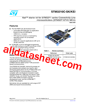 STM3210C-SK/KEIL型号图片