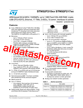 STM32F217VGT6型号图片