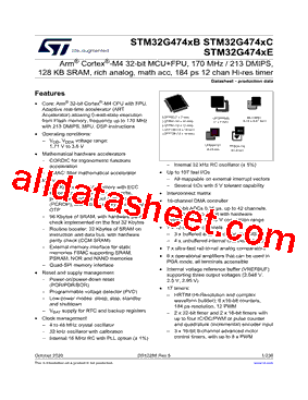 STM32G474CBY3XXX型号图片