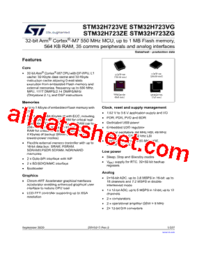 STM32H723VET6TR型号图片