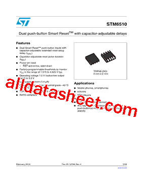 STM6510MCACDG6F型号图片