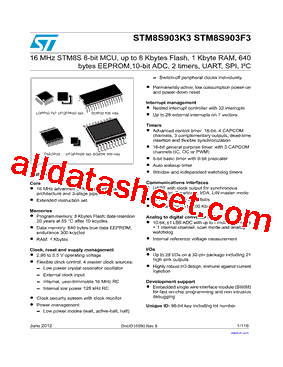 STM8S903K3T6C型号图片