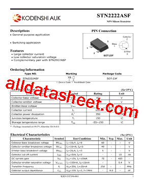 STN2222ASF型号图片