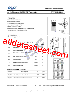 STP110N8F6型号图片