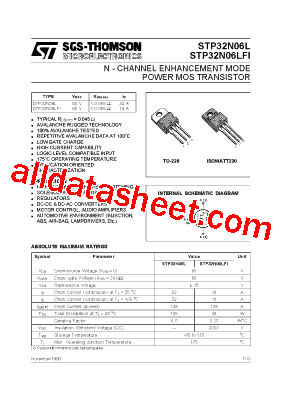 STP32N06型号图片