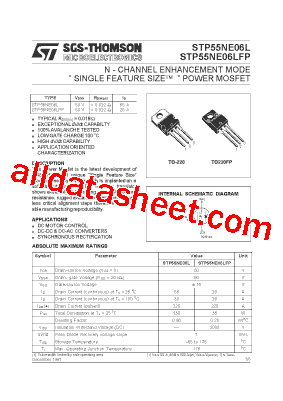 STP55NE06L型号图片