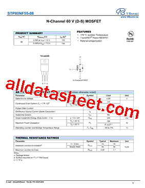 STP80NF55-08型号图片