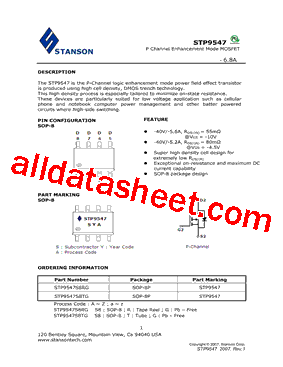 STP9547S8RG型号图片