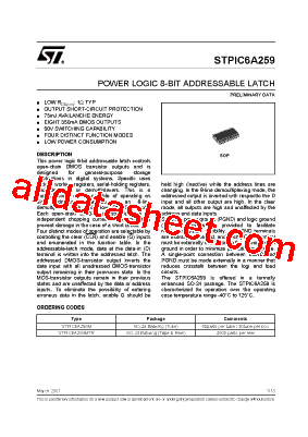 STPIC6A259型号图片