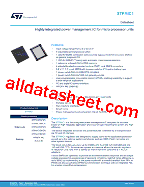 STPMIC1APQR型号图片