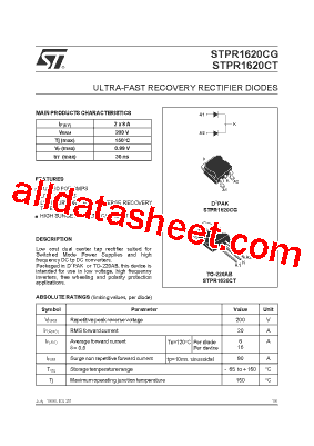 STPR1620型号图片