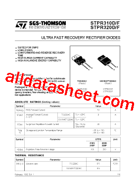 STPR320D型号图片