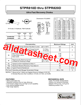 STPR820D型号图片