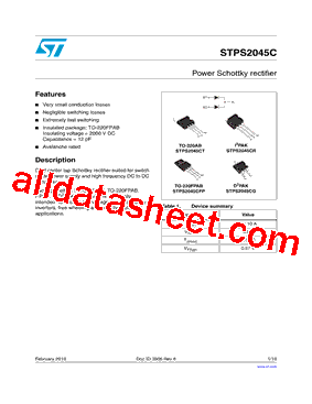 STPS2045C_10型号图片
