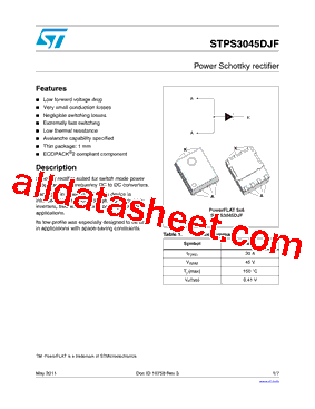 STPS3045DJF-TR型号图片