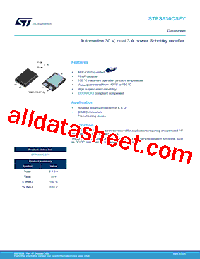 STPS630CSFY型号图片