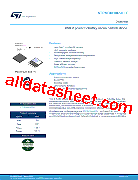 STPSC6H065DLF型号图片