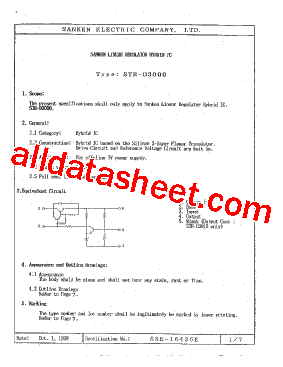 STR-D3035型号图片
