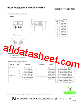 STRC5HTF型号图片