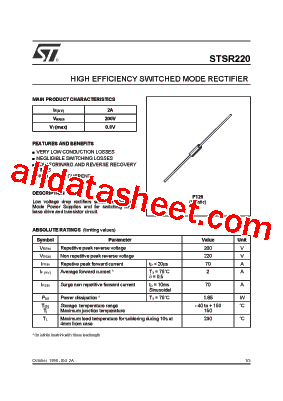STSR220型号图片