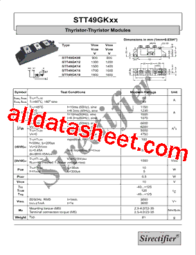 STT49GK18型号图片