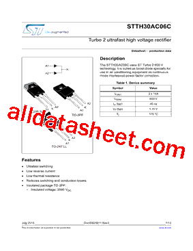 STTH30AC06CP型号图片