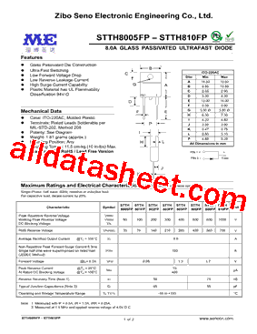 STTH801FP型号图片