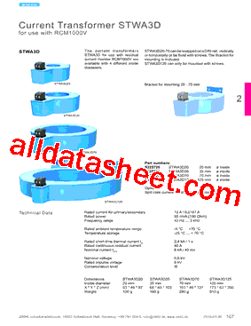 STWA3D70型号图片