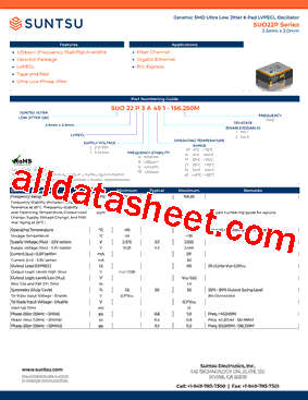 SUO22P2A272型号图片