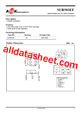 SUR503EF型号图片