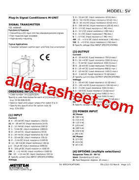 SV-A13-D/CE型号图片