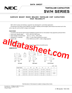 SVHA1C105M型号图片