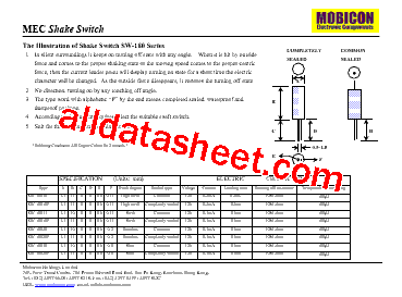 SW-18030P型号图片