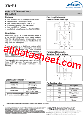 SW-442TR型号图片