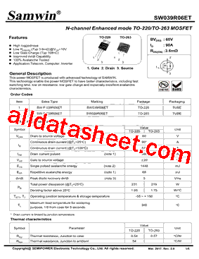 SW039R06ET型号图片