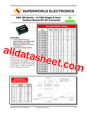 SW115D05SMF型号图片