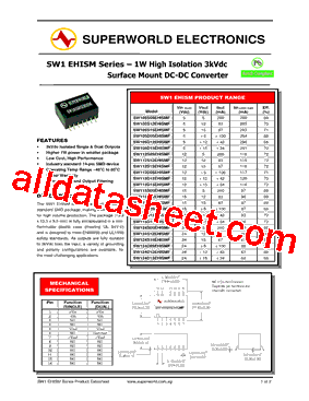 SW115S05EHISMF型号图片