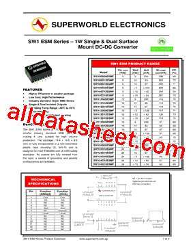 SW115S12ESMF型号图片