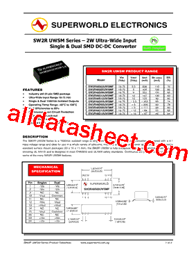 SW2R48S12UWSMF型号图片