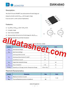 SWK4840型号图片